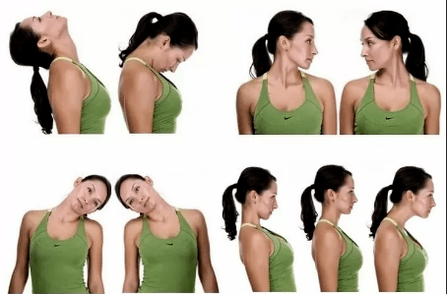 Exercises for cervical osteocondrosis